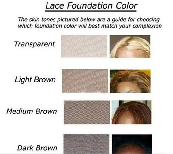 Lace Color Chart Lace Color Chart